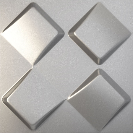 Ekena Millwork 19 5/8in. W x 19 5/8in. H Bradley EnduraWall Decorative 3D Wall Panel Covers 2.67 Sq. Ft. WP20X20BYCST
